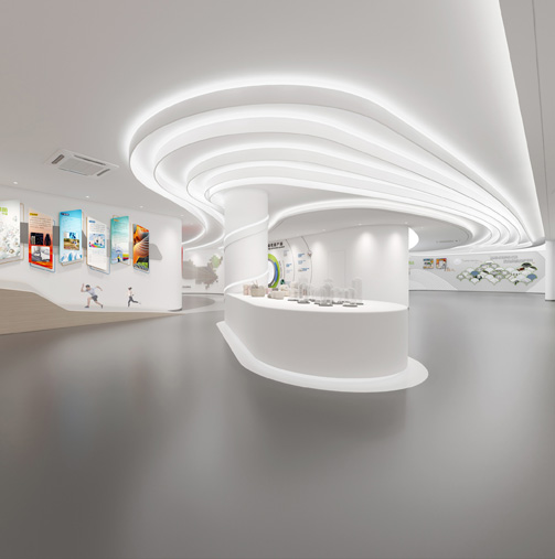 中國紹興興發(fā)集團展廳設計全景案例